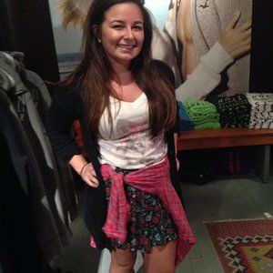 Hollister Floral Mini Skirt